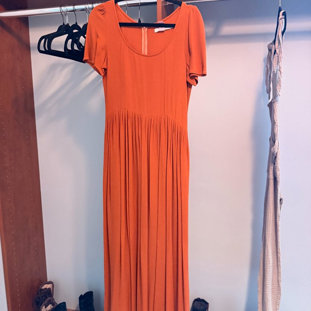Christy Dawn Scarlett Dress Rust Size Small S